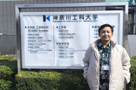 Mahasiswa PENS Asal Lamongan Ini Raih Beasiswa Riset di Jepang Foto BeritaJatim.com