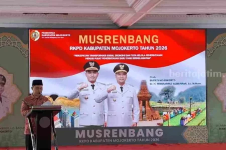 Gelar Musrenbang RKPD Tahun 2026, Pemkab Mojokerto Tetapkan Lima Isu Stategis Foto BeritaJatim.com