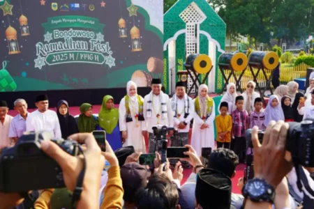 Ramadan Fest 2025 Resmi Dibuka, Dorong UMKM dan Ekonomi Kreatif Bondowoso Foto BeritaJatim.com