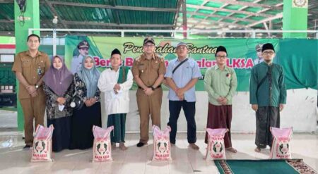 Wabup Mojokerto Salurkan 2.220 Kg Beras untuk 5 LKSA Foto BeritaJatim.com