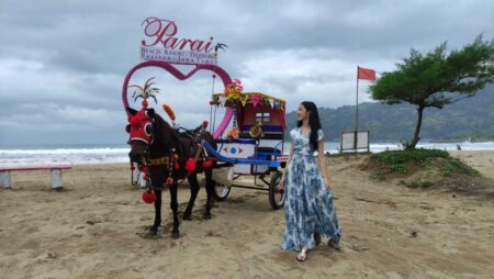 Parai Beach Resort Teleng Ria Pacitan Targetkan 7.000 Pengunjung Setiap Hari saat Libur Lebaran Foto BeritaJatim.com