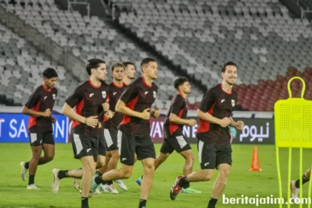Preview Timnas Indonesia vs Bahrain: Laga Krusial di Kualifikasi Piala Dunia 2026 Foto BeritaJatim.com