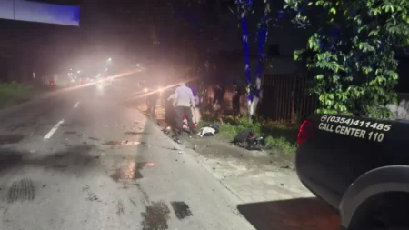 Kecelakaan Maut di Jalan Raya Kediri-Blitar, Satu Pengendara Meninggal Dunia Foto BeritaJatim.com