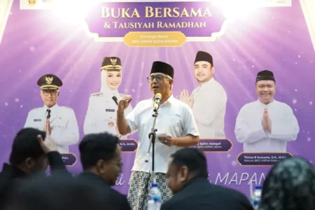 Wakil Wali Kota Kediri Ajak HIPMI Bersinergi Bangun Perekonomian Foto BeritaJatim.com