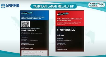595 Ribu Siswa Dipastikan Gagal SNBP 2025! Cek Hasil Pengumuman dan Nama Kamu di Link Ini Foto BeritaJatim.com