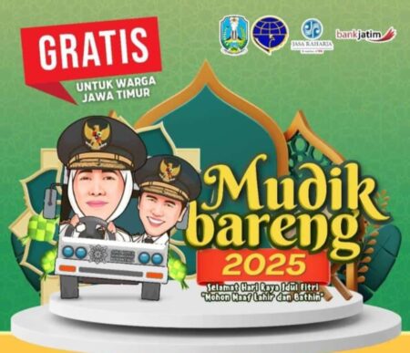 Ini Jadwal, Rute dan Kuota Mudik Gratis Pemprov Jatim Tahun 2025 Foto BeritaJatim.com