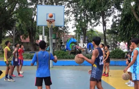 Tim Basket Putra Lamongan Siap Bersaing di Pra-Porprov Jatim Foto BeritaJatim.com