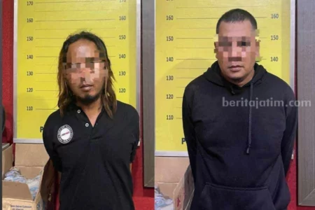 Kronologi OTT 2 Oknum LSM yang Peras Kades Ranon Probolinggo Foto BeritaJatim.com