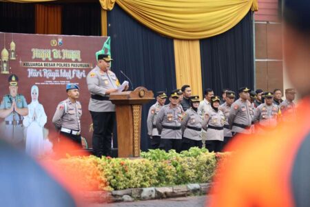 Polres Pasuruan Fokus Amankan Arus Balik dan Tempat Wisata Pasca Lebaran Foto BeritaJatim.com