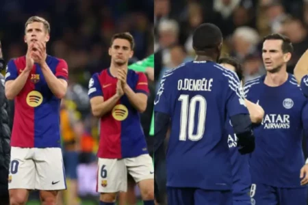Lolos ke Semifinal Liga Champions, Barcelona dan PSG Tetap Ketar-Ketir Foto BeritaJatim.com