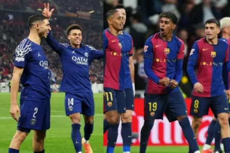 PSG dan Barcelona Pede Melenggang ke Semifinal Liga Champions Meski Main Tandang Foto BeritaJatim.com