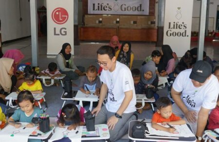 LG Hadirkan Senyum Sehat di Gunung Kidul Lewat Program Lebaran Sehat Foto BeritaJatim.com