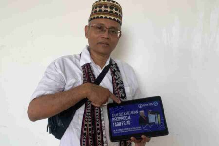 ITS Usulkan Strategi Nasional Hadapi Kebijakan Tarif Impor AS Foto BeritaJatim.com