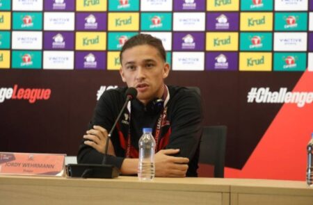 Komitmen Jordy Wehrmann Bawa Madura United Raih Poin di Kamboja Foto BeritaJatim.com