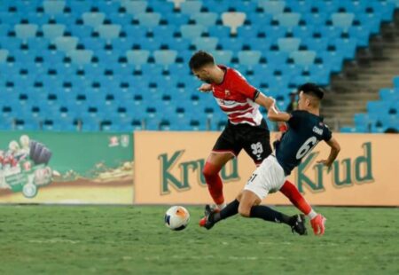 Madura United Diminta Lipatgandakan Mental Hadapi Svay Rieng Foto BeritaJatim.com