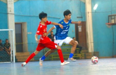 Tim Futsal Pamekasan Lolos Porprov Jatim 2025, AFKAB Petik Hasil Pembinaan Atlet Foto BeritaJatim.com
