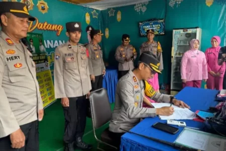 Polres Mojokerto Kota Lanjutkan Pengamanan Pasca Lebaran lewat KRYD di Tiga Titik Rawan Foto BeritaJatim.com