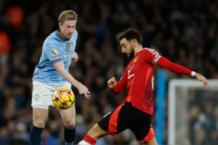Manchester Derby Jadi Misi Perpisahan De Bruyne, City Wajib Sapu Bersih 10 Laga Foto BeritaJatim.com
