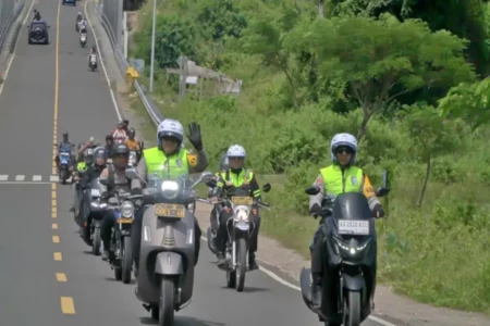 Arus Mudik dan Balik di Kabupaten Blitar Lancar, Hanya 2 Kecelakaan Terjadi Foto BeritaJatim.com