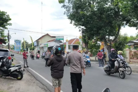 Bentrok Usai Acara Silat di Madigondo, Jalan Magetan-Madiun Ditutup Sementara Foto BeritaJatim.com