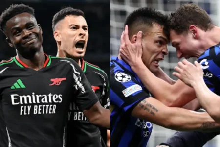 Arsenal dan Inter Ukir Sejarah, Singkirkan Raksasa Liga Champions Tanpa Remontada Foto BeritaJatim.com