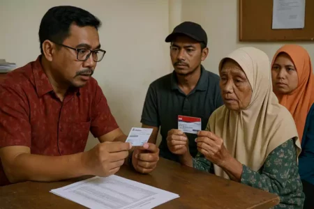 Koordinator PKH Bondowoso Telusuri Dugaan Penyimpangan Penyaluran Bantuan di Sumbersalak Foto BeritaJatim.com