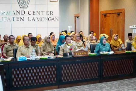 Inovasi Program Cepak Lamongan Dapat Apresiasi Tim Verifikator KLA Foto BeritaJatim.com