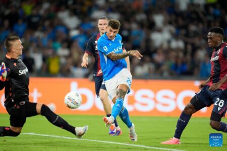 Inter Ditahan Imbang, Scudetto Bisa Ditentukan di Laga Terakhir Jika Napoli Kalahkan Bologna Foto BeritaJatim.com