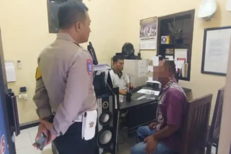 Polres Bondowoso Tangkap Sopir Truk Tabrak Lari Tewaskan Dua Warga Saat Malam Lebaran Foto BeritaJatim.com