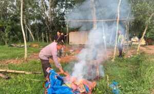 Arena Sabung Ayam di Sampang Kembali Dibakar, Polisi Minta Warga Aktif Melapor Foto BeritaJatim.com