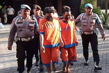 Dua Pelaku Curanmor di Sidoarjo Diringkus, Satu Ditangkap Warga Saat Beraksi Foto BeritaJatim.com