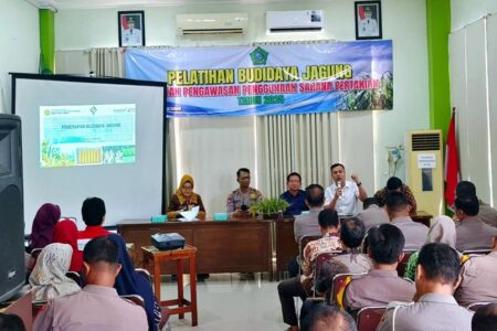 Pemkab Sidoarjo Gandeng Polisi dan DPRD Gelar Pelatihan Budidaya Jagung Foto BeritaJatim.com
