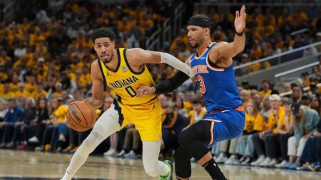Selangkah Lagi NBA Finals Mempertemukan Thunder vs Pacers Foto BeritaJatim.com