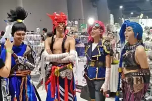 Stigma Negatif Masih Bayangi Komunitas Wibu di Ganbatte Idol Fest 2025 Surabaya Foto BeritaJatim.com