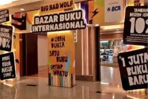 Big Bad Wolf Book Sale 2025 Hadirkan 350 Ribu Judul Buku di PTC Surabaya Foto BeritaJatim.com