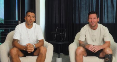 Luis Suarez-Lionel Messi Rilis Klub Bareng, Main di Divisi Empat Tahun Depan Foto BeritaJatim.com