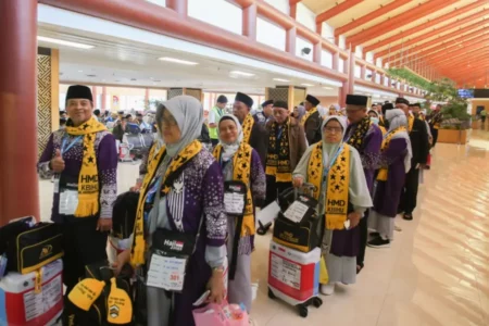 Sepekan Penerbangan Haji 2025, InJourney Airports Fasilitasi Keberangkatan 52 Ribu Jemaah dengan OTP 94 Persen Foto BeritaJatim.com