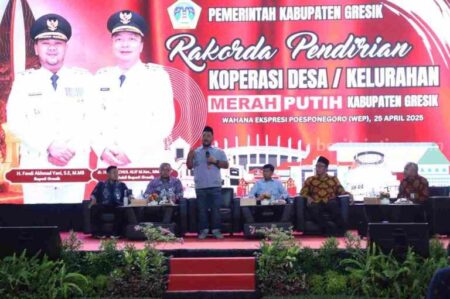 Dapat Suntikan Rp5 Miliar, Gresik Ngebut Bangun Koperasi Desa Merah Putih Terbesar se-Jawa Timur Foto BeritaJatim.com