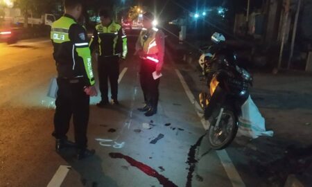 Kecelakaan Beruntun di Mojokerto Tewaskan Dua Orang, Dua LainnyaLuka-luka Foto BeritaJatim.com