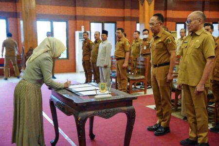 Pemkot Mojokerto Teguhkan Komitmen Integritas dan Pengawasan Internal Foto BeritaJatim.com