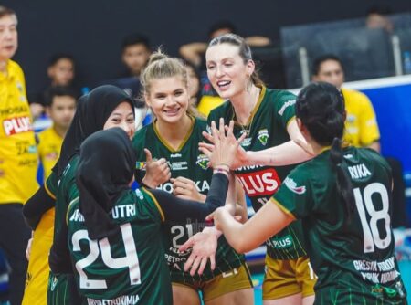 Kalahkan Jakarta Electric, Gresik Petrokimia Buka Peluang ke Grand Final Foto BeritaJatim.com