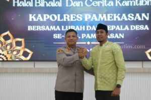 Kades dan Lurah di Pamekasan Diajak Bersama Wujudkan Kamtibmas Foto BeritaJatim.com