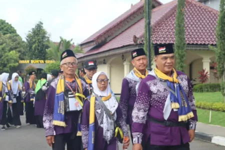 339 Jemaah Haji Magetan Kloter 51 Menuju Tanah Suci Foto BeritaJatim.com