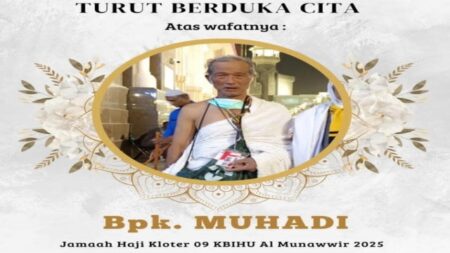 Radang Paru, Jemaah Haji asal Nglegok Blitar Meninggal Dunia di Mekah Foto BeritaJatim.com