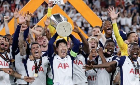 Tottenham Hotspur Juara Liga Europa, Kalahkan Manchester United 1-0 Foto BeritaJatim.com