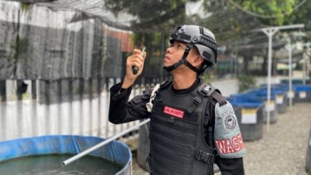 Antisipasi Gangguan Keamanan, Lapas Mojokerto Lakukan Kontrol Keliling Foto BeritaJatim.com