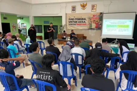 BNN Jatim Gandeng Karang Taruna Bojonegoro Kampanyekan Anti Narkoba di Tingkat Desa Foto BeritaJatim.com