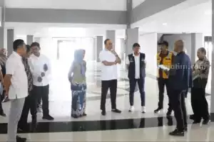 Sekjen Kemensos Dorong Pemkab Bojonegoro Bangun Sekolah Rakyat Foto BeritaJatim.com
