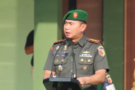 TNI Siap Jaga Kejari Bojonegoro, Patroli Dilakukan Sambil Tunggu Telegram Resmi Foto BeritaJatim.com