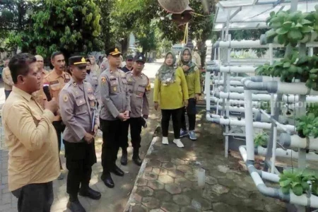 Warga Sumorame Kembangkan Hidroponik, Polresta Sidoarjo Beri Apresiasi Foto BeritaJatim.com